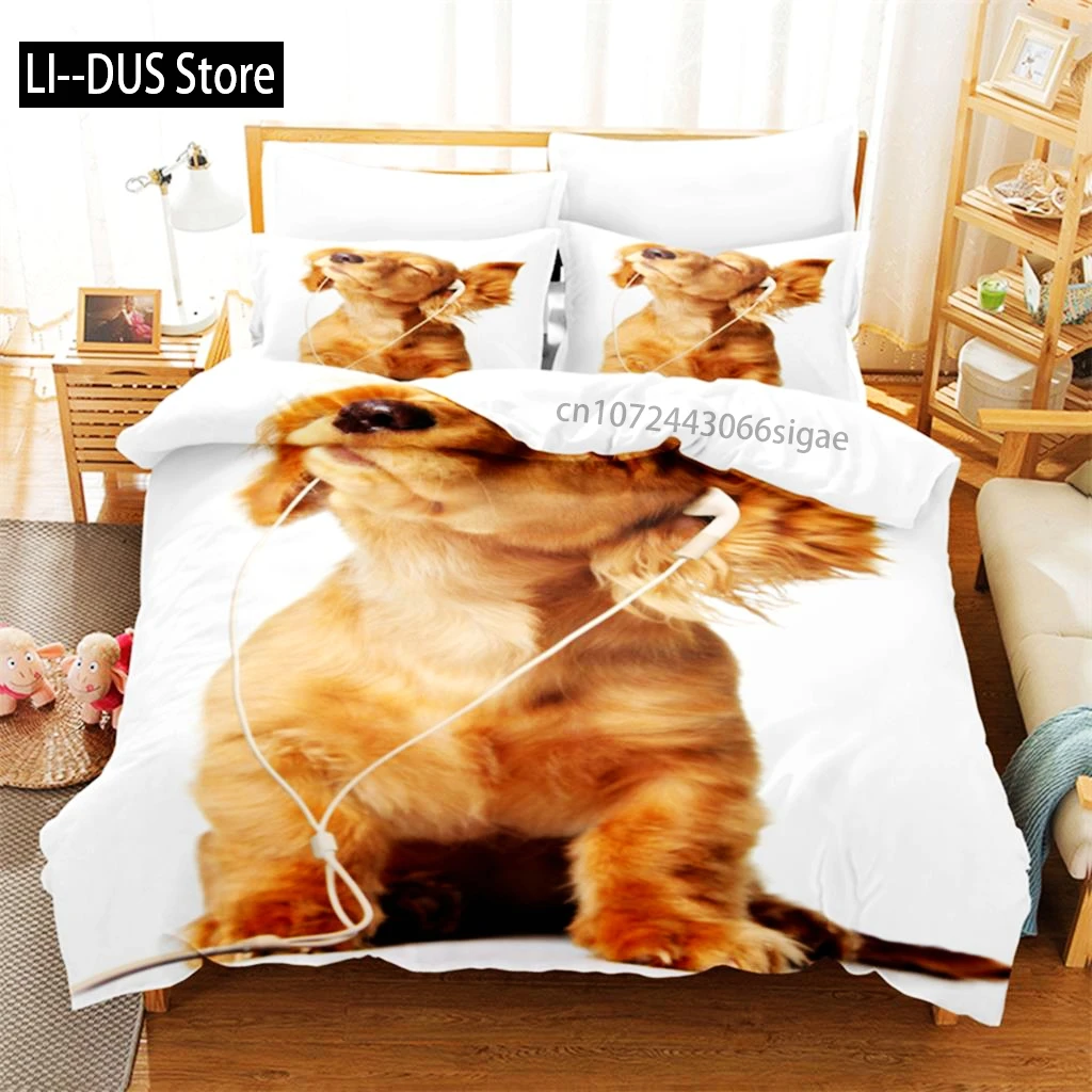 

Cute Animals Bedding Set Duvet Cover Set 3d Bedding Digital Printing Queen Size Bedding Set Fashion Design
