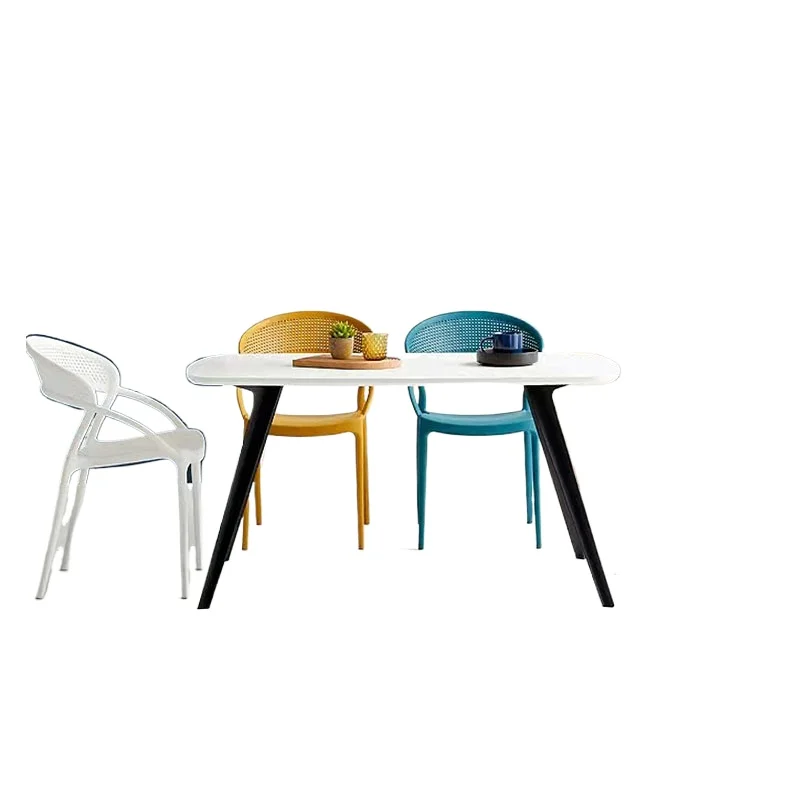 

Household Thickened Back Chair Leisure Nordic Simple Restaurant Outdoor Armchair