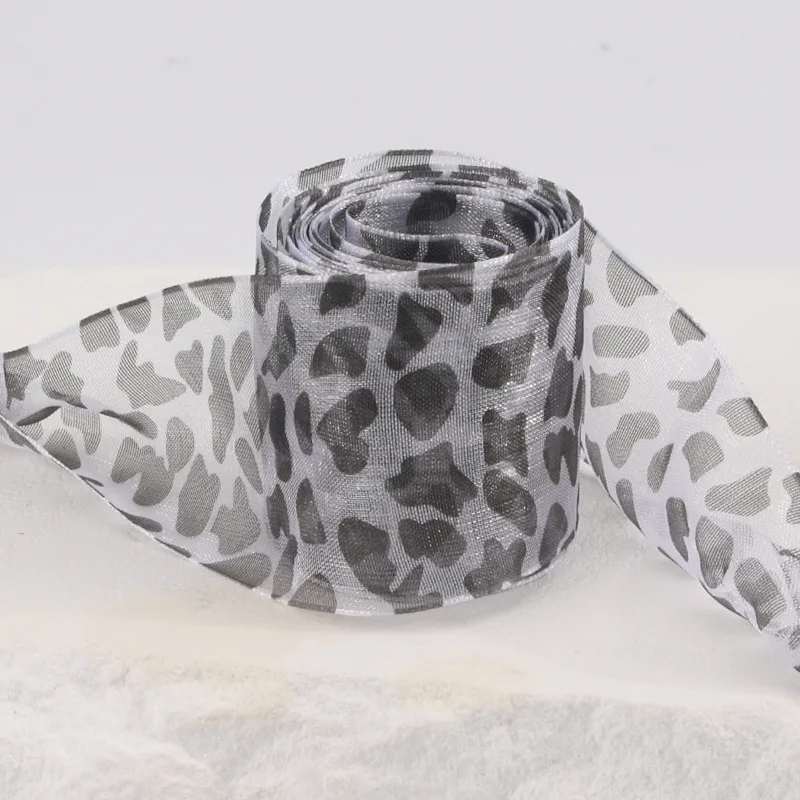Breite 4 cm, Organza-Chiffon, Leopardenmuster, Schnürsenkel, Länge 100/120/140/160 cm, Schleife, Schnürsenkel für Canvas-Turnschuhe, weiße Schuhe, Schnüre – Detail 12