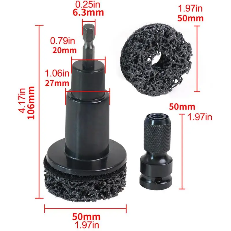 عجلة مسمار أداة إزالة الصواميل محور الفرامل تجديد عدة الفرامل مزيل الصدأ أداة السيارات طحن صيانة طقم تنظيف للمكسرات #6