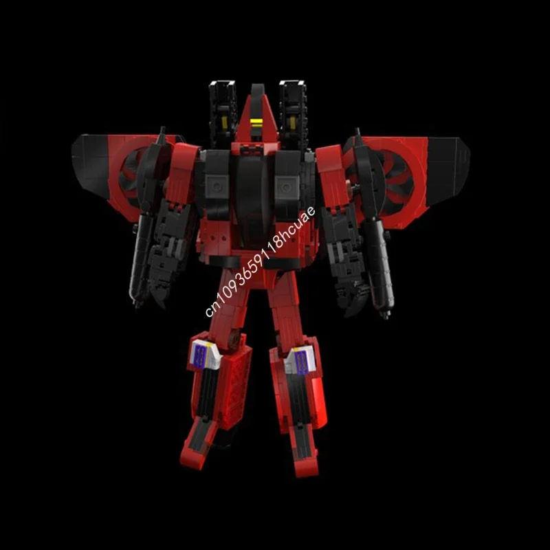 

830 деталей MOC CBB02B Lunge G1: Трансформируемая модель-конструктор, вдохновленная G1, для детей, идеальный подарок на день рождения, игрушки-кирпичики, рождественские подарки