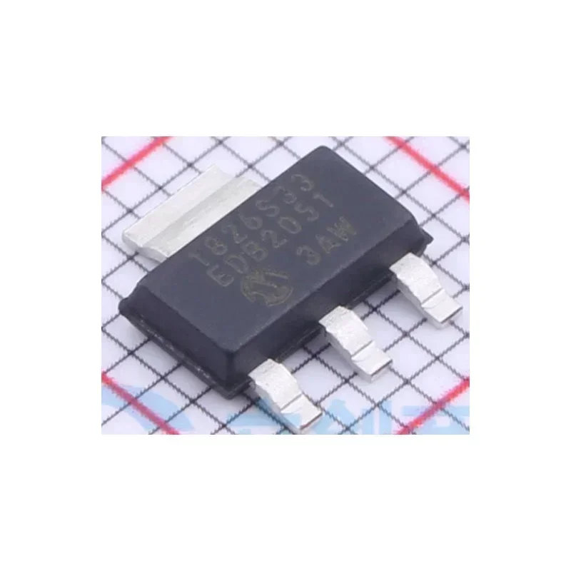 10PCS/LOT MCP1826S-3302E/DB SOT-223-3 logo1826S33  New Original In Stock