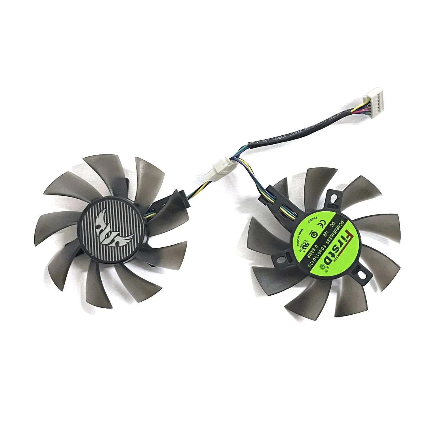 For ASUS GTX 1660 Ti RTX 2060 TUF GAMING OC Videokaart Fan PLA08015S12HH T 128015SU 75MM FD8015U12D GTX 1660 Koeler Fan