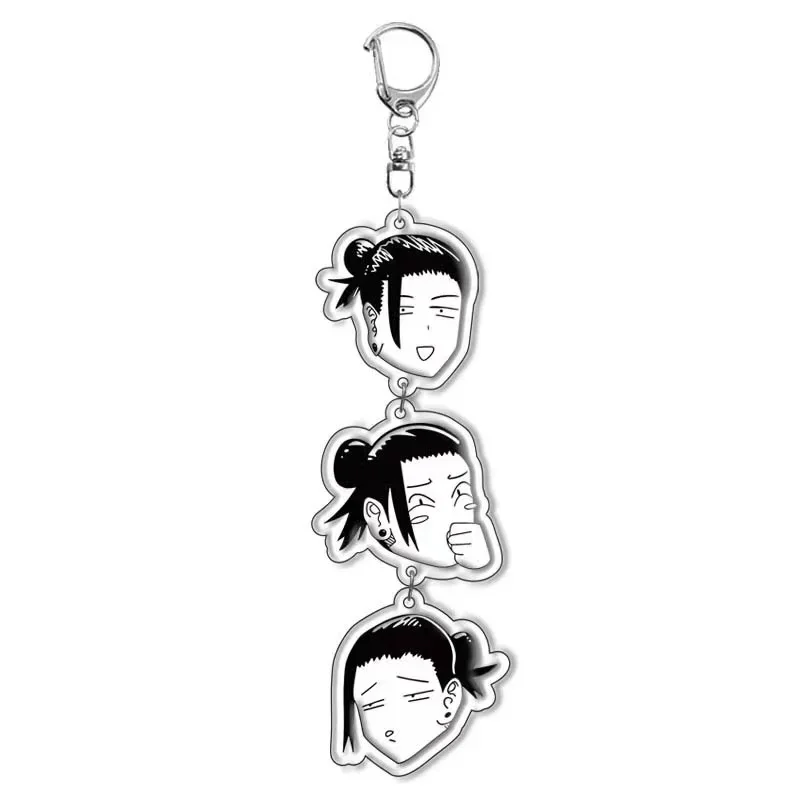 Забавный длинный брелок для косплея джутсу кайсена из аниме «Gojo Satoru Geto Suguru»