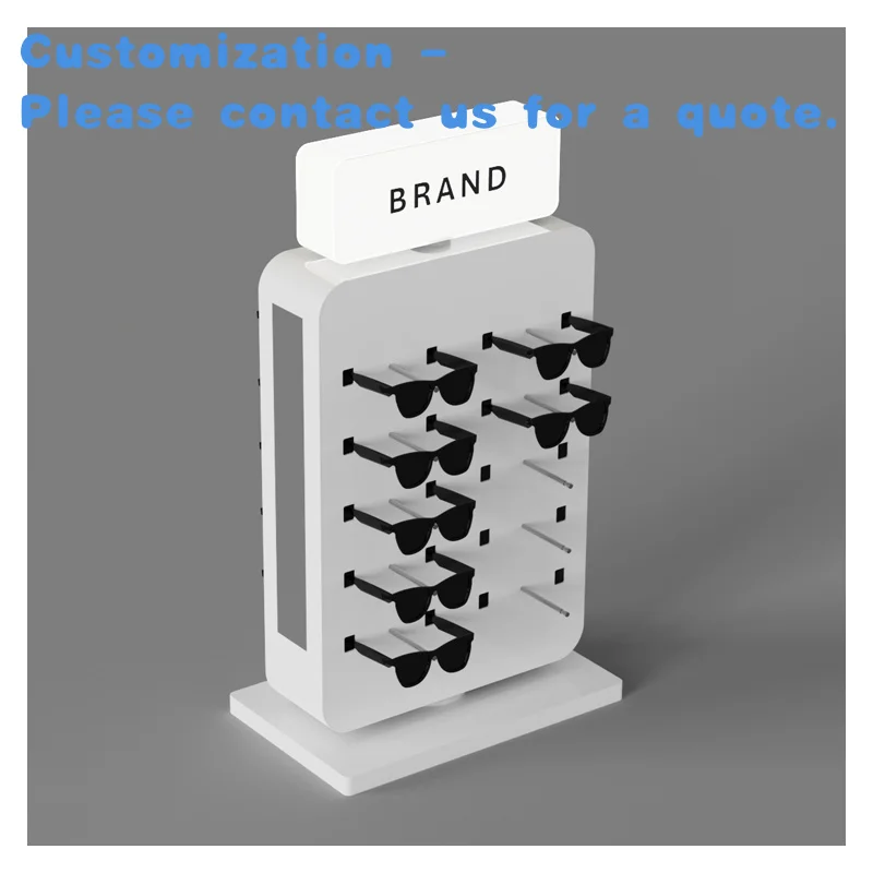 

custom.Custom Eyewear Store Fixture Display Cabinet Optical Shop Display Fashion Sunglass Rotatable Display Rack