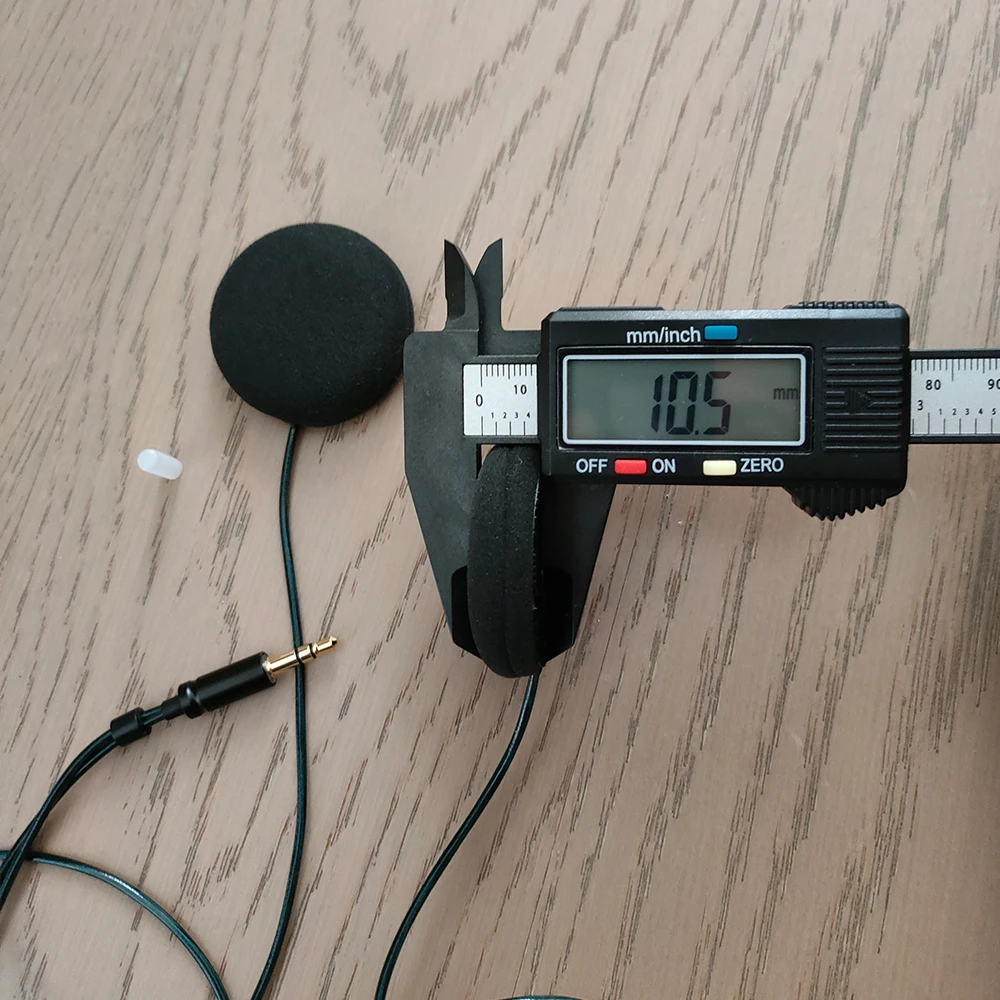 ELFINEAR 40 mm Motorradhelm-Lautsprecher-Kopfhörer, kompatibel mit Cardo, Sena, Lexin, Vimoto. Funktioniert mit den meisten Helmkommunikatoren – Detail 9