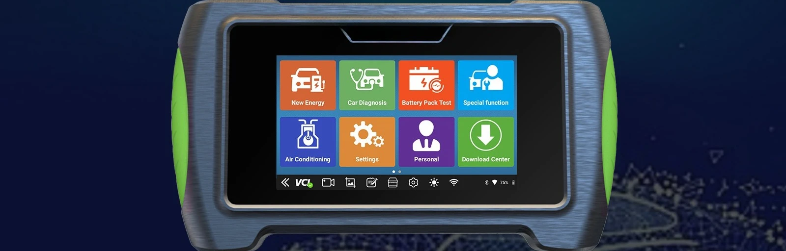 

550EV new energy vehicle fault diagnosis instrument automobile, tram, hybrid, compressor