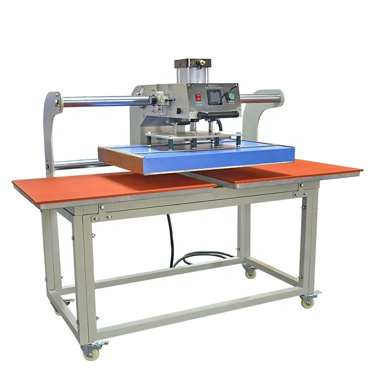 INKGIANT 40*60 Double Station Heat Transfer Machine for T-shirts New Condition Semi-Automatic Label Printer