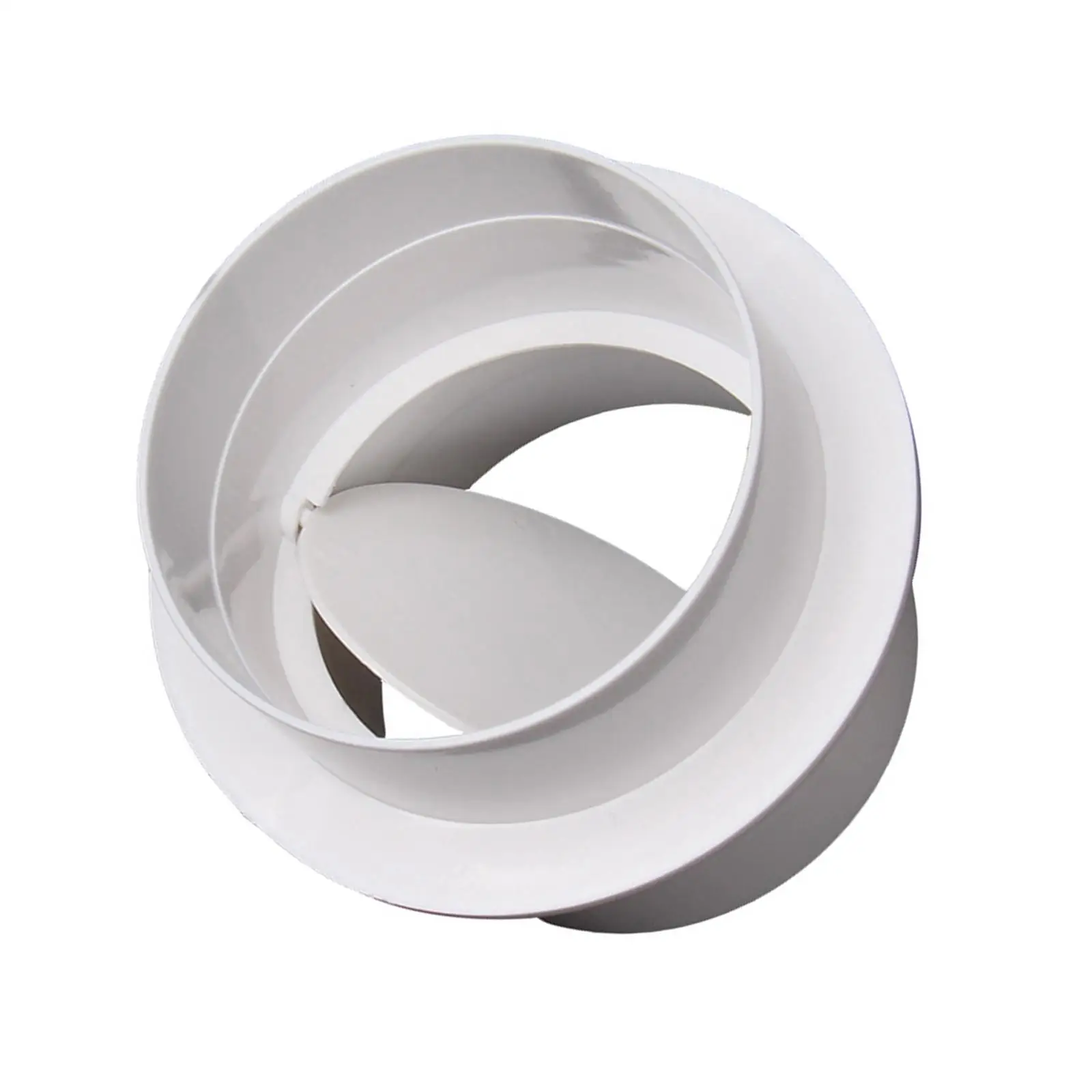 Pipe Draft Blocker Exhaust Fan Easy Installation Practical Fine Workmanship Duct Adaptor for Home Bathroom Toilet Ducting Hose