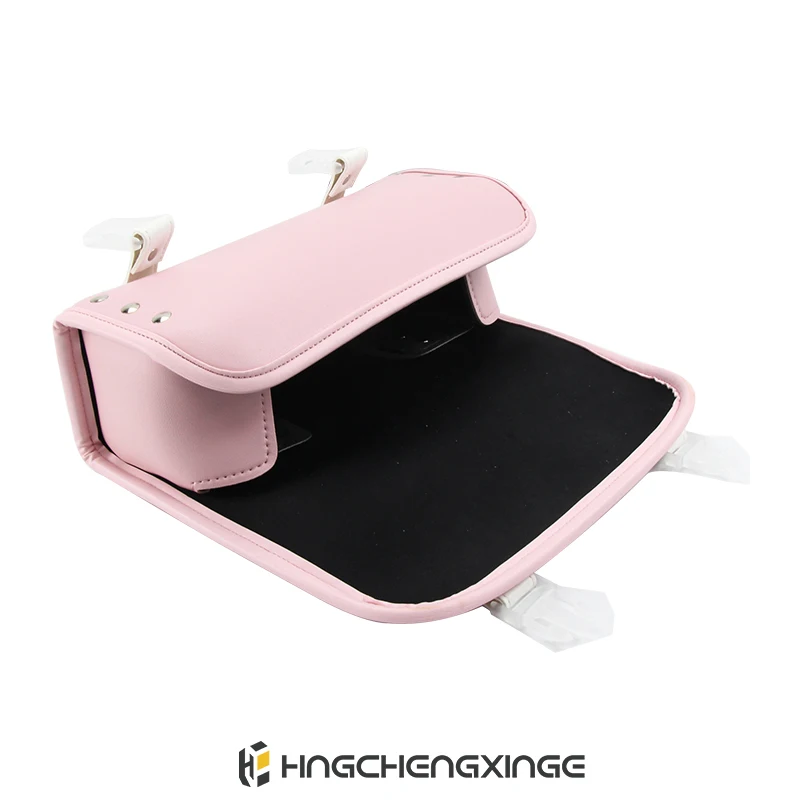 Motorcycle front end bag pink buckle hanging bag waterproof front end bag battery car motorcycle electric vehicle waterproof
