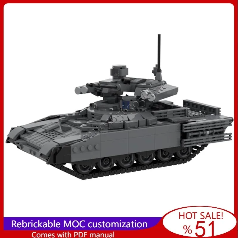 967 PCS MOC Building Blocks BMPT-72 Tank Support Combat Vehicle Model Technical Bricks Assembly Construction Toys Holiday Gifts