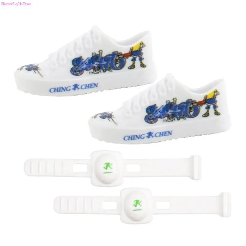 D0JC Mini Finger Shoes for Finger Board Game Finger Knee Pad Finger Training Props