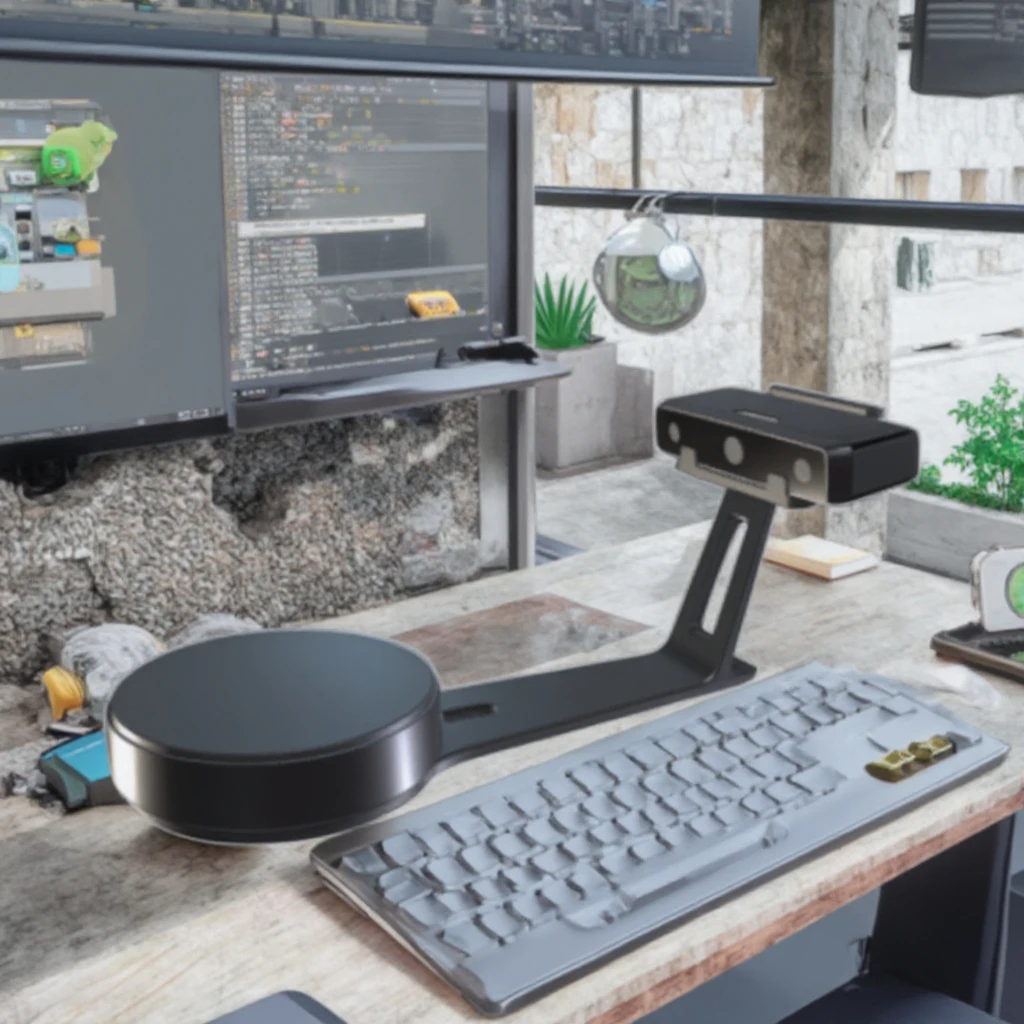 3D-сканер Color Fidelity SE Einscan с USB-интерфейсом, 3D-сканер Sense для 3D-принтера на складе, низкая цена