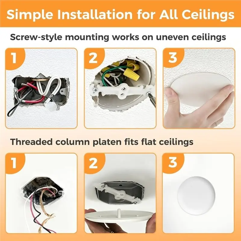 DTA6 CP3540 Ceiling Cover Plate Kits 10 Pack 5.38