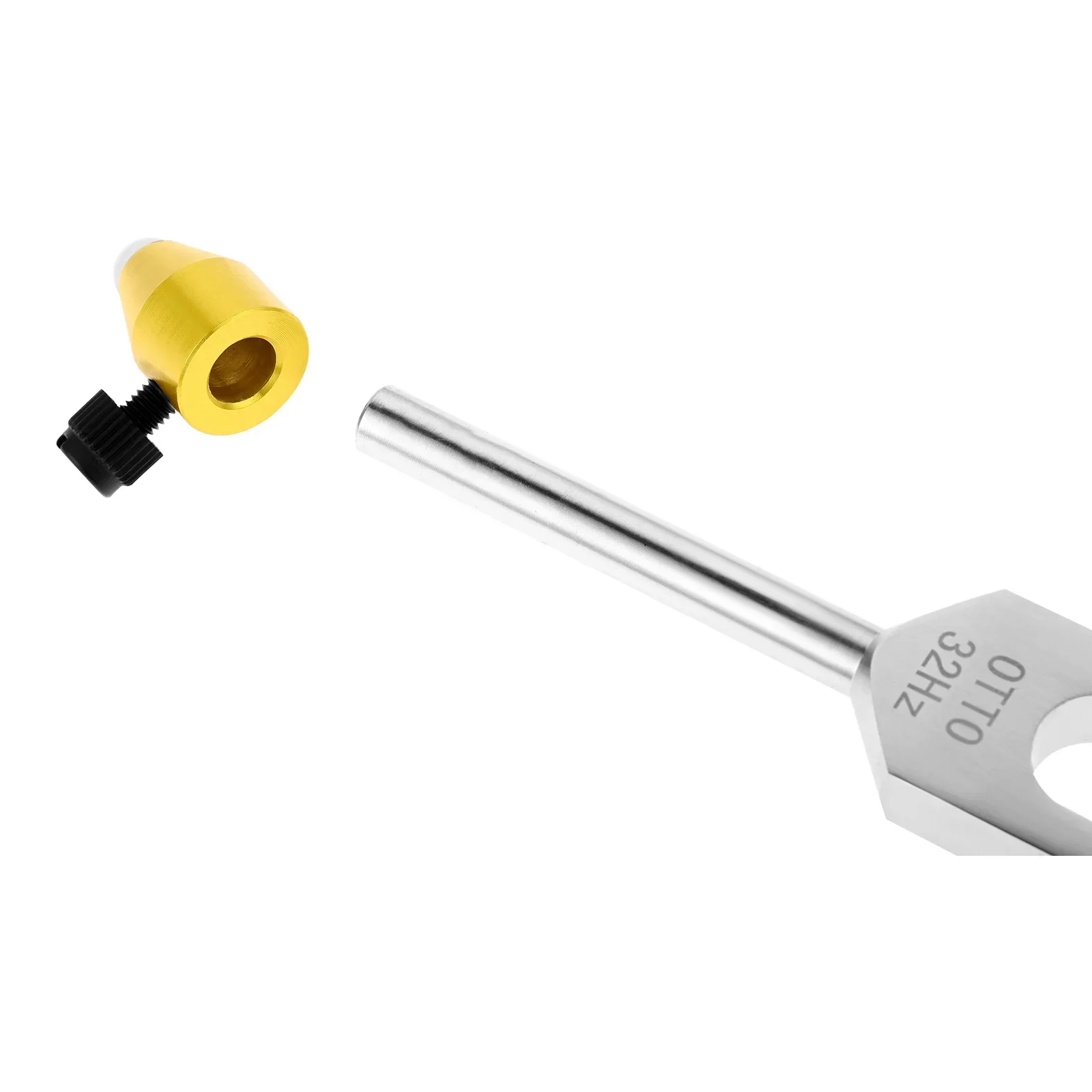 Otto 32 HZ Weighted Turner Aluminium Tuning Fork Hammer Bag Regenerate Stimulate Nerves Damage Golden Massage Joints Portable