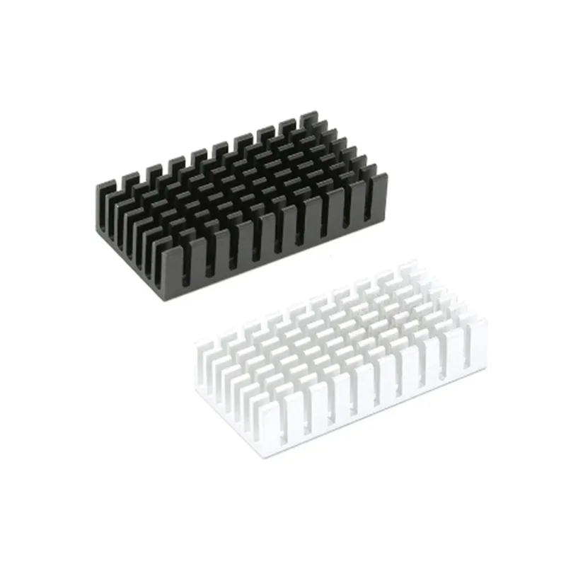 50x25x10mm Radiator chłodnica element chłodzący aluminiowy Radiator do modułu tranzystora moc IC LED PCB czarny 50*25*10mm