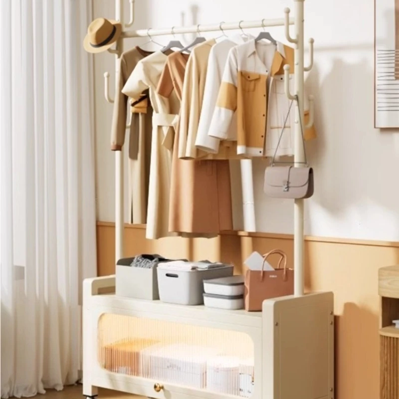 Antique Removable Hangers Bedroom Hangers Simple Clothes Rack Removable Clothes Rack Perchero Household Living Room Furniture