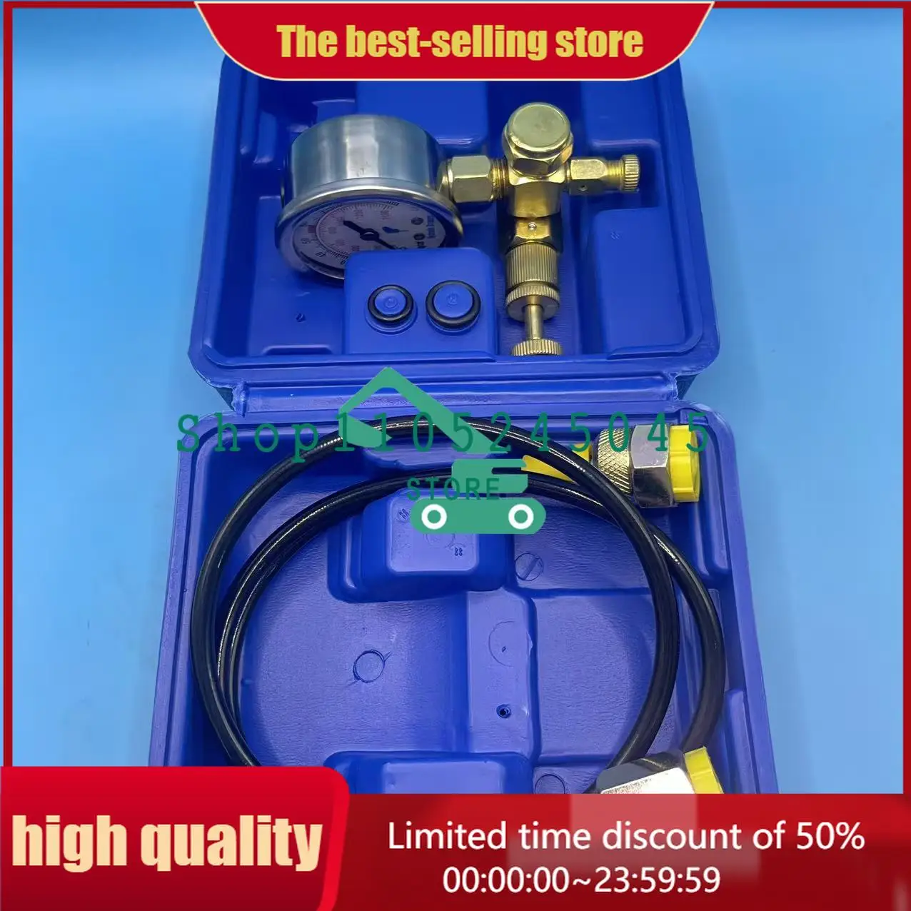 

Азотный баллон для гидромолота экскаватора, стальной надувной баллон 4 л/8 л, манометр для азота, высококачественный азотный клапан