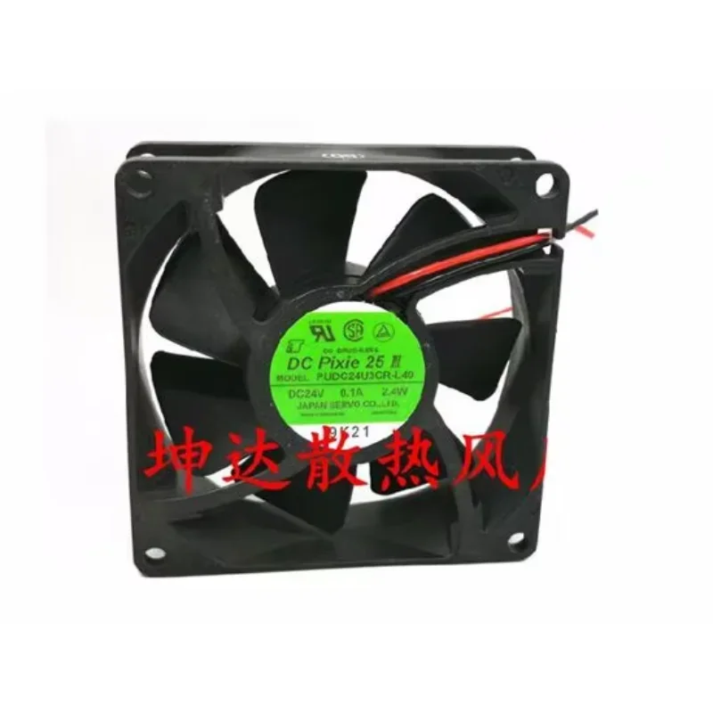 

Японский сервопривод PUDC24U3CR-L49, 24В постоянного тока, 0.1А, 80x80x25мм, 2-проводной вентилятор охлаждения