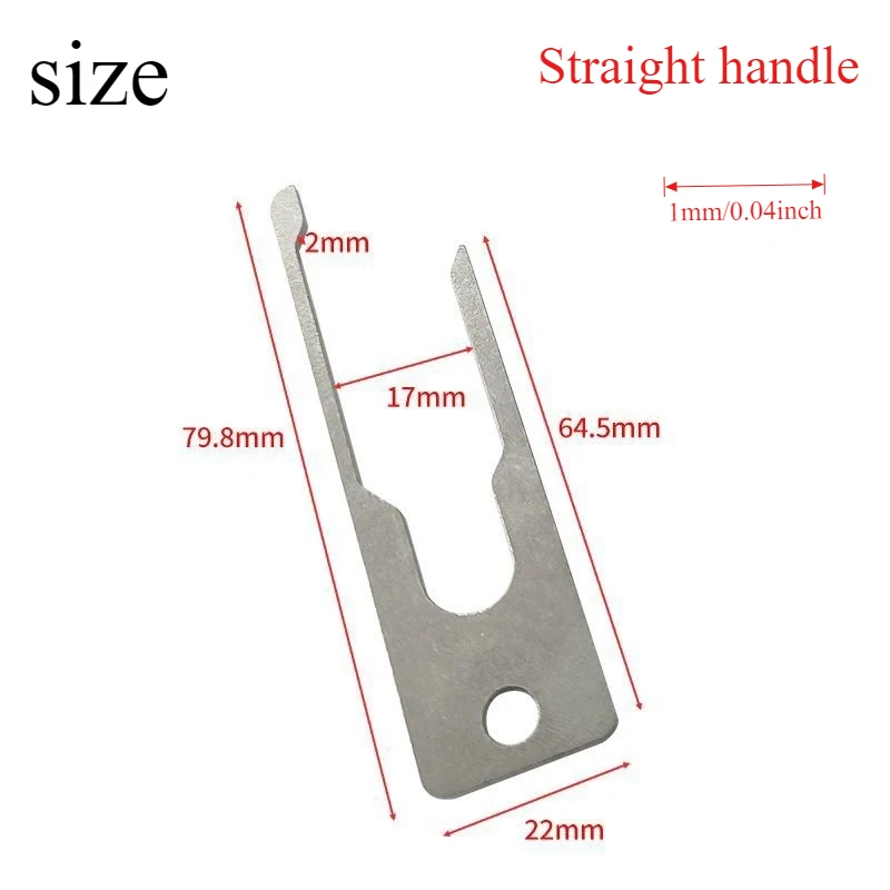 1PC Specialized Metal Seat Belt Tool for Tesla Model 3 Model Y - Seatbelt Adjuster Disassembly & Replacement Key OE Compatible