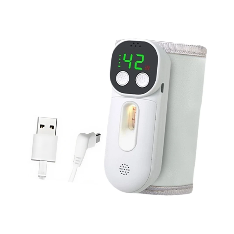 J15U Aquecedor leite para bebê sem fio aquecimento rápido tampa portátil 10000mAh Bateria