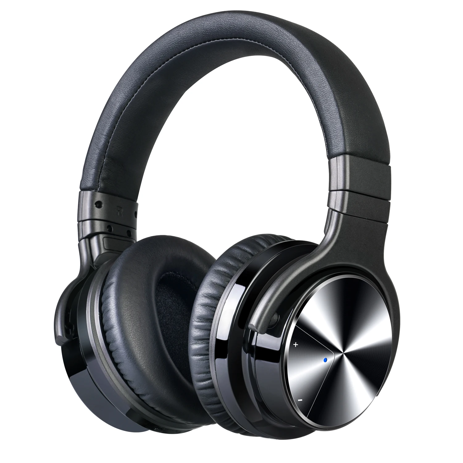 E7PRO Active Noise Cancelling Headphones Wireless Headphones with Microphone Deep Bass Comfortable Fit, 30H Playtime