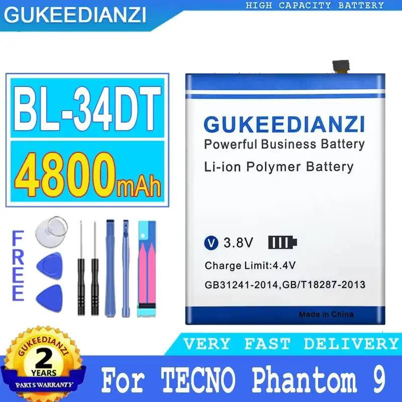 For Tecno Phantom 9…