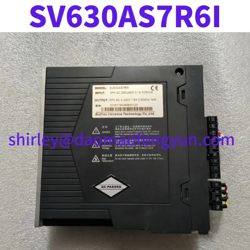 Servo driver SV630AS7R6I usado