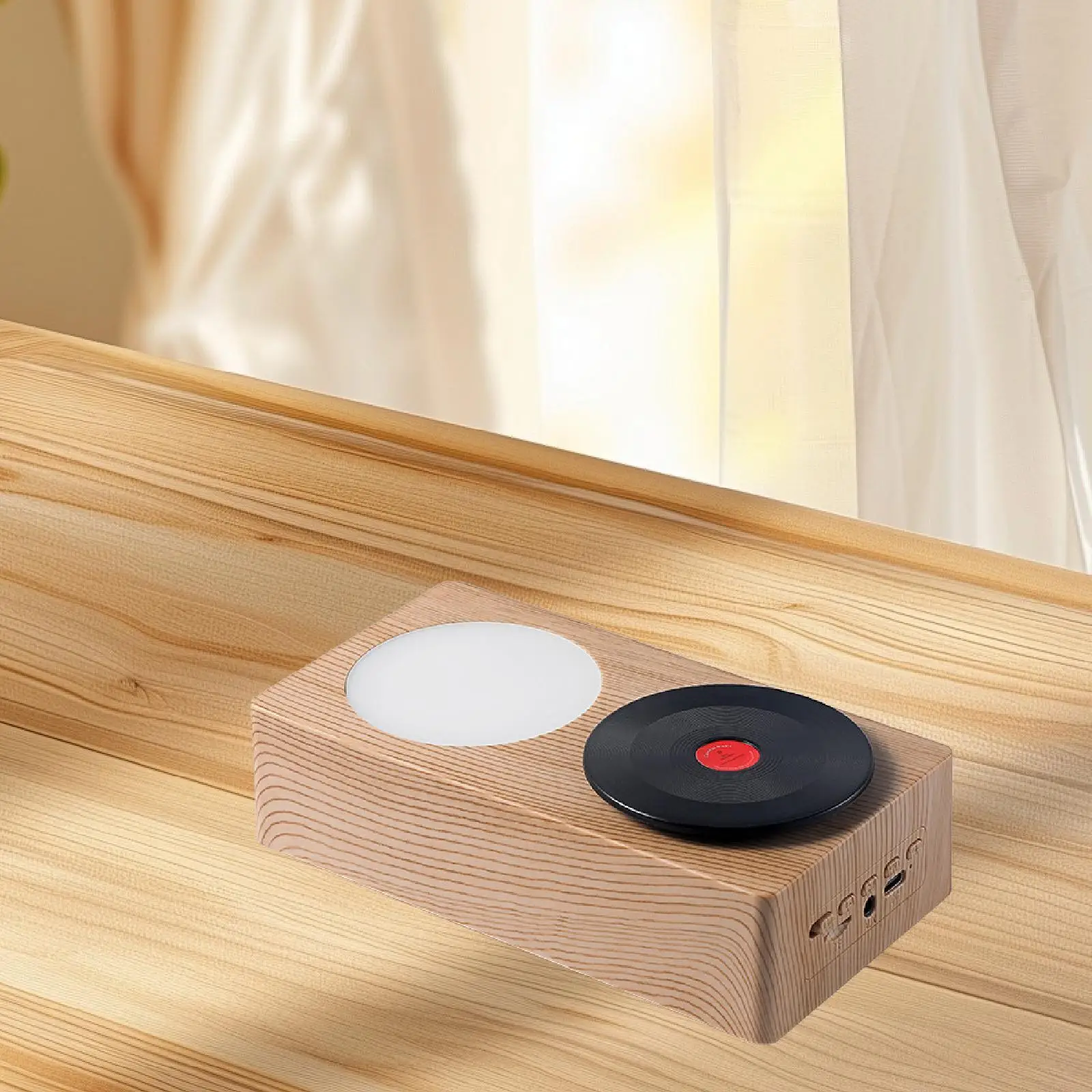 

Portable Speaker Housewarming Gift Retro Multipurpose Lightweight Mini Speaker for Study Room Tabletop Dorm Home Apartment