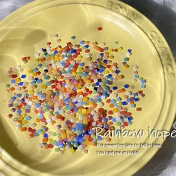 5g Candy Glazed Ceramic Nail Patch Japanese Sweet Nail Decoration DIY Star Beans Manicure Decoration