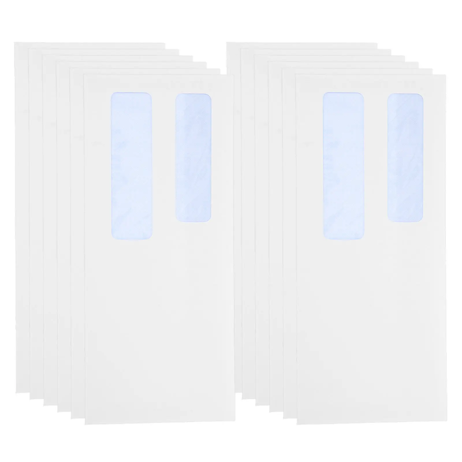 100pcs-secure-business-envelopes-double-window-self-sealing-flip-seal-for-checks-documents-invoices-white-document-mailers