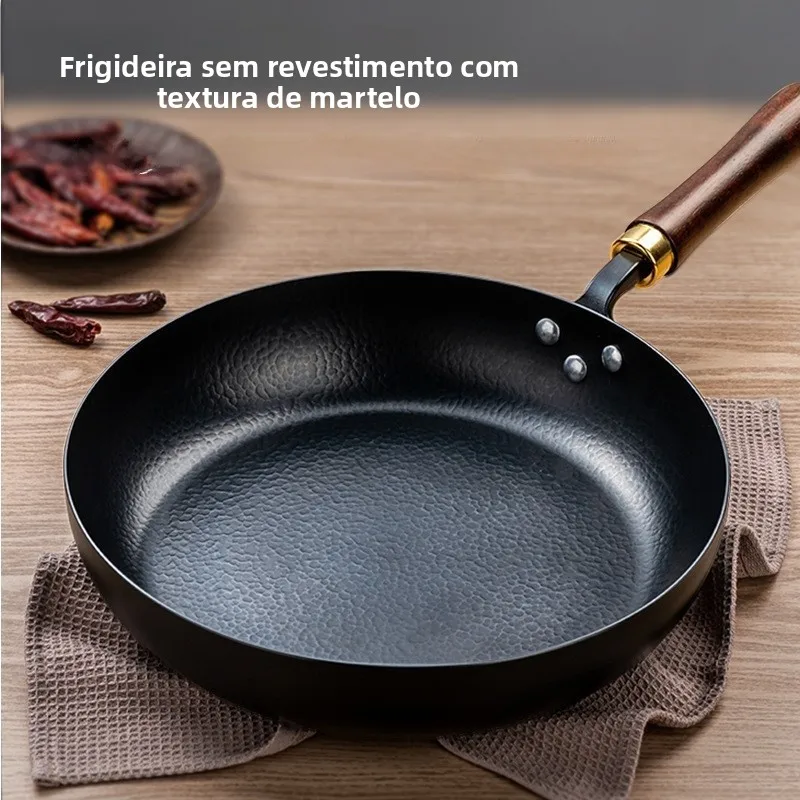 thickened-flat-bottom-non-stick-pan-sleeve-sun-protection-iron-pot-for-grilling-steak-no-coating-high-temperature-resistant