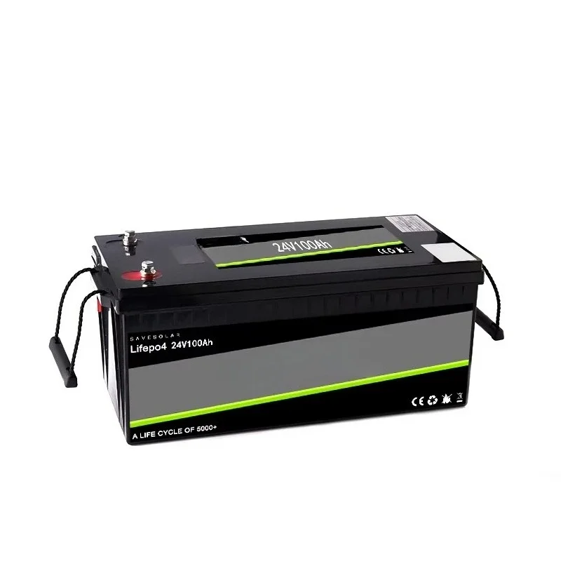 

Lifepo4 Battery 24V100AH System for Outdoor Power Ship Cutting Room Forklift Truck Golf Cart