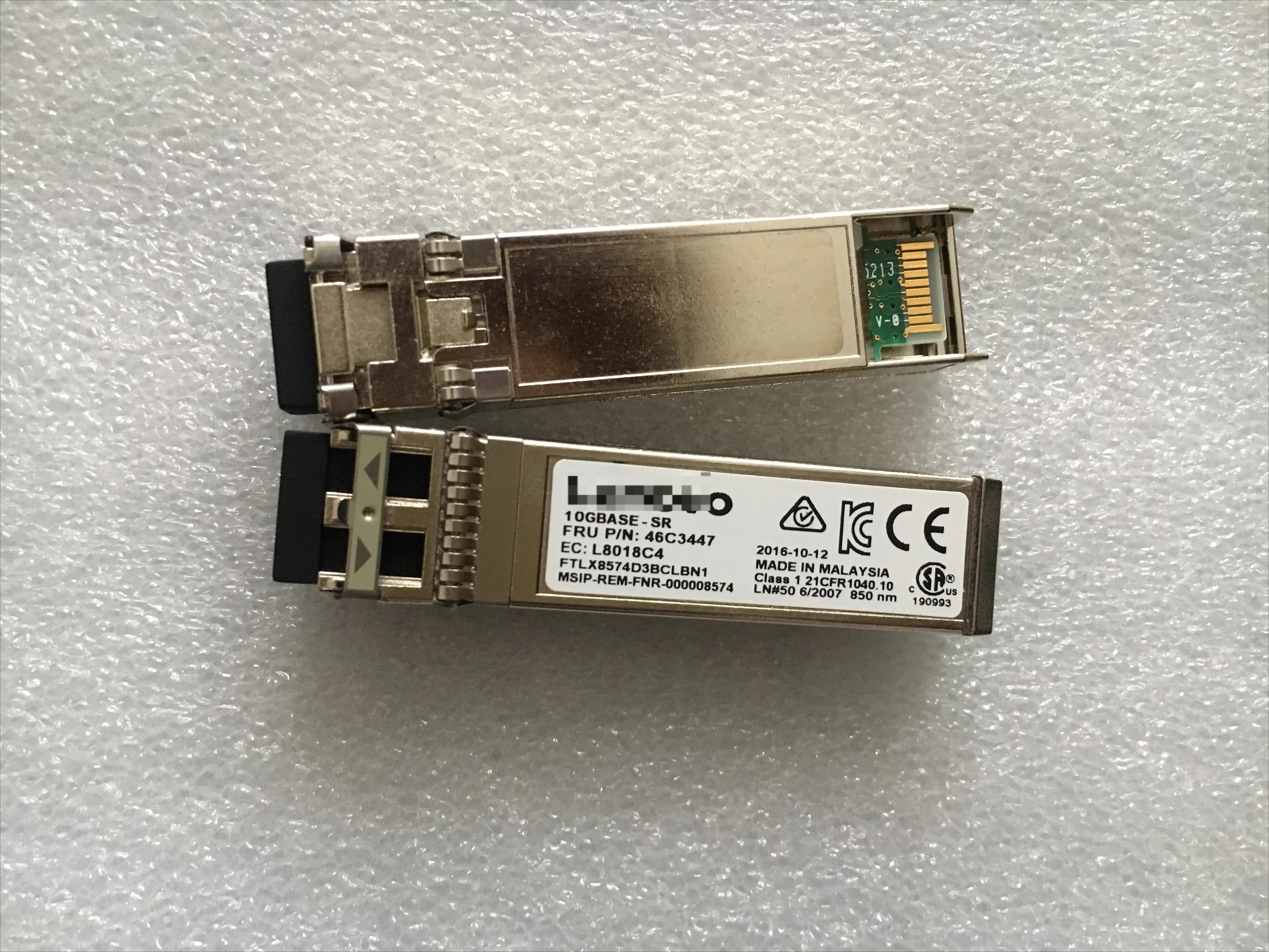 

1 шт. 46C3447 10GBASE FTLX8574D3BCLBN1 10-гигабитный оптический модуль