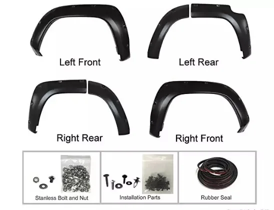 ABS Fender Flares for TOYOTA 4Runner 2014-2022