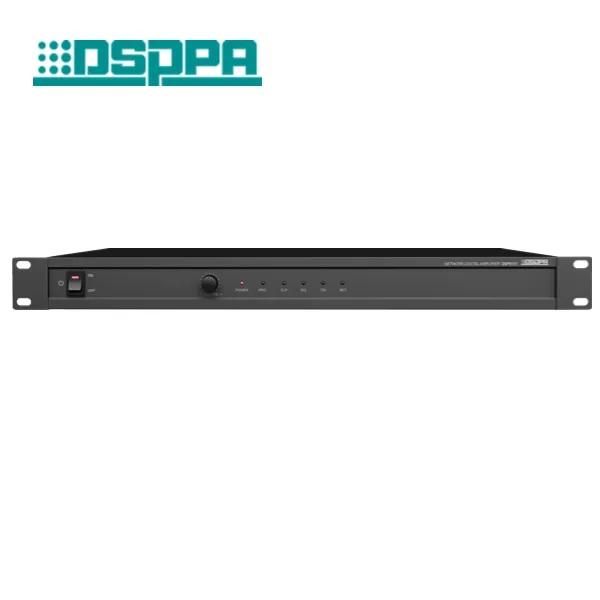 Professional IP Network Broadcast Amplifier IP Amplifier
