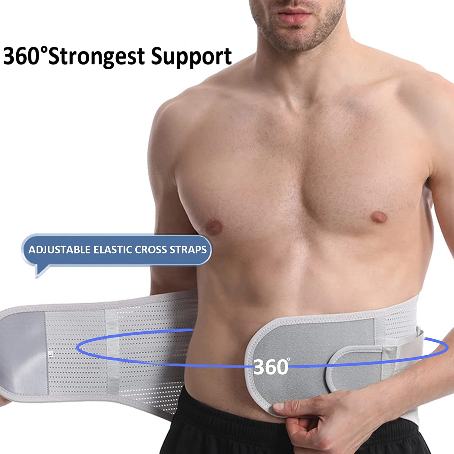 

Ортез для спины для облегчения боли в поясничной поддержке — дышащий пояс для поддержки спины при грыжах диска, сколиозе, ишиасе