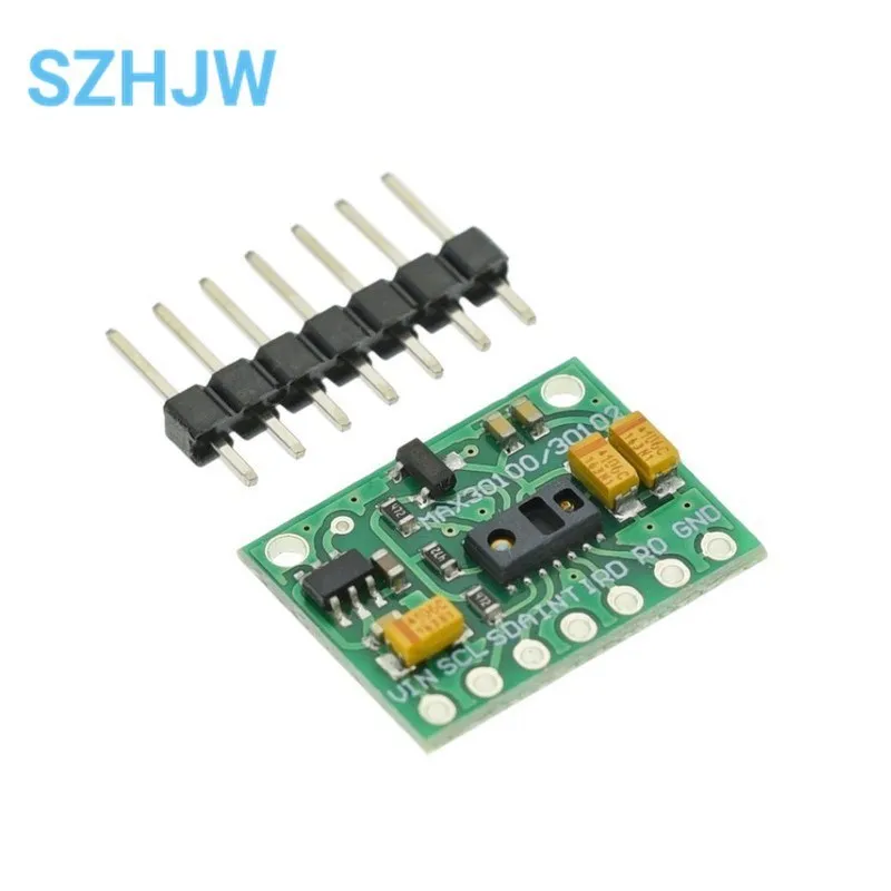 Low Power MAX30100 MAX30102 Sensor Heart Rate Breakout Board For Arduino Blood Oxygen Sensor Module MAX30100 Pulse Oximeter