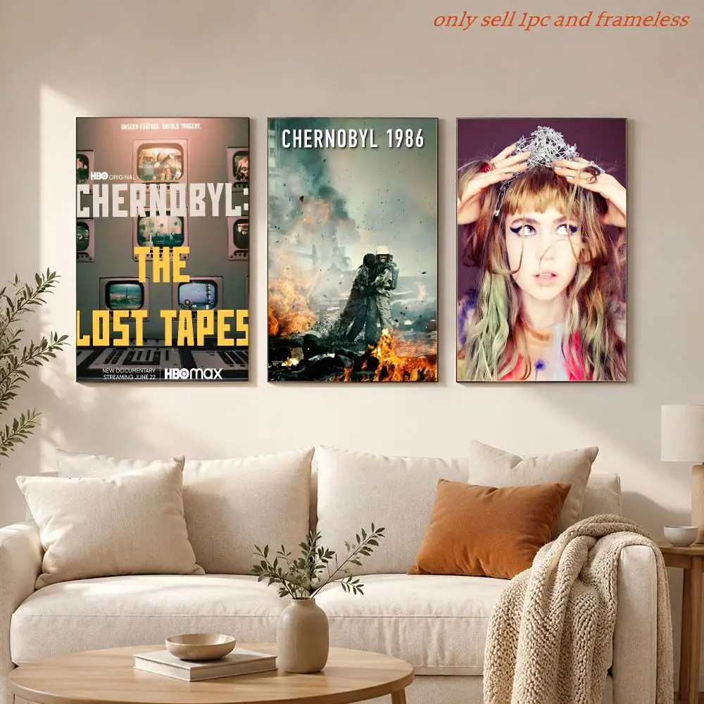Movie C-Chernobyl Diaries Poster HD Anime Hot Theme Singer/OST/Movie-Waterproof Self-Stick Home Decor