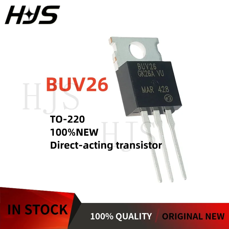 10-30pcs BUV26 BU**V26 Direct-acting transistor TO-220 Brand new In stock TO220