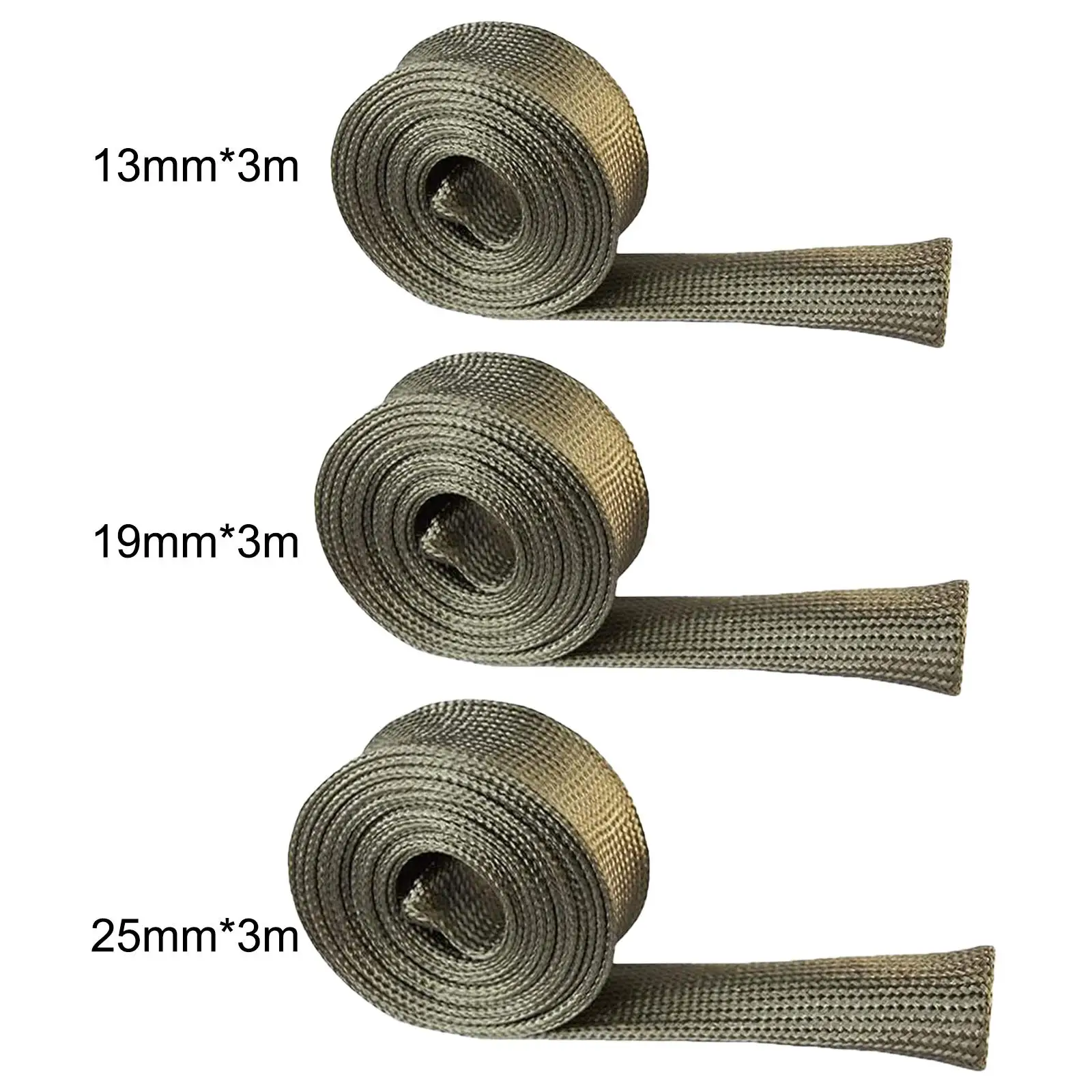 Wire Heat Shield Sleeve Wrap,Spark Plug Wire Boots Protector Spare Wire Cover Hose Auto Hose Roll for Vehicles Wire Loom