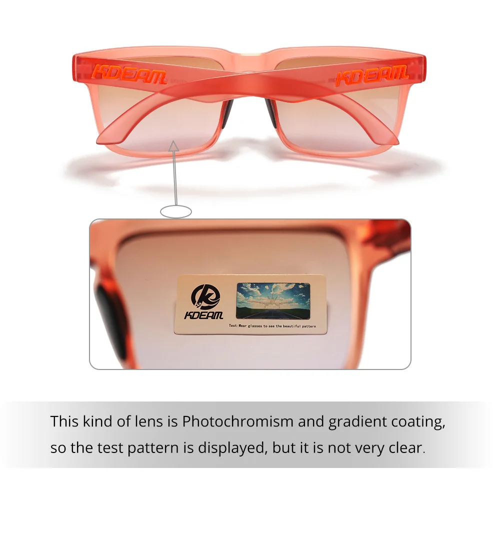 2025 Kdeam Hochwertige polarisierte Sonnenbrille für Damen und Herren, modisch, Unisex, Marke, beliebt, trendig, Outdoor-Brillen für Paare – Detail 25