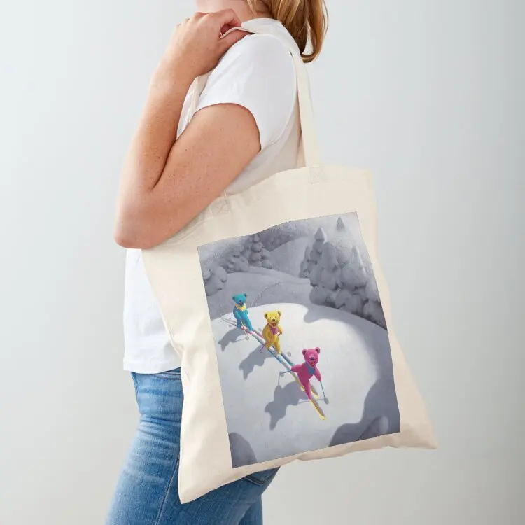 Back Country Bears 5 x 7 Tote Bag Canvas stote bag Women's handbag custom canvas bag