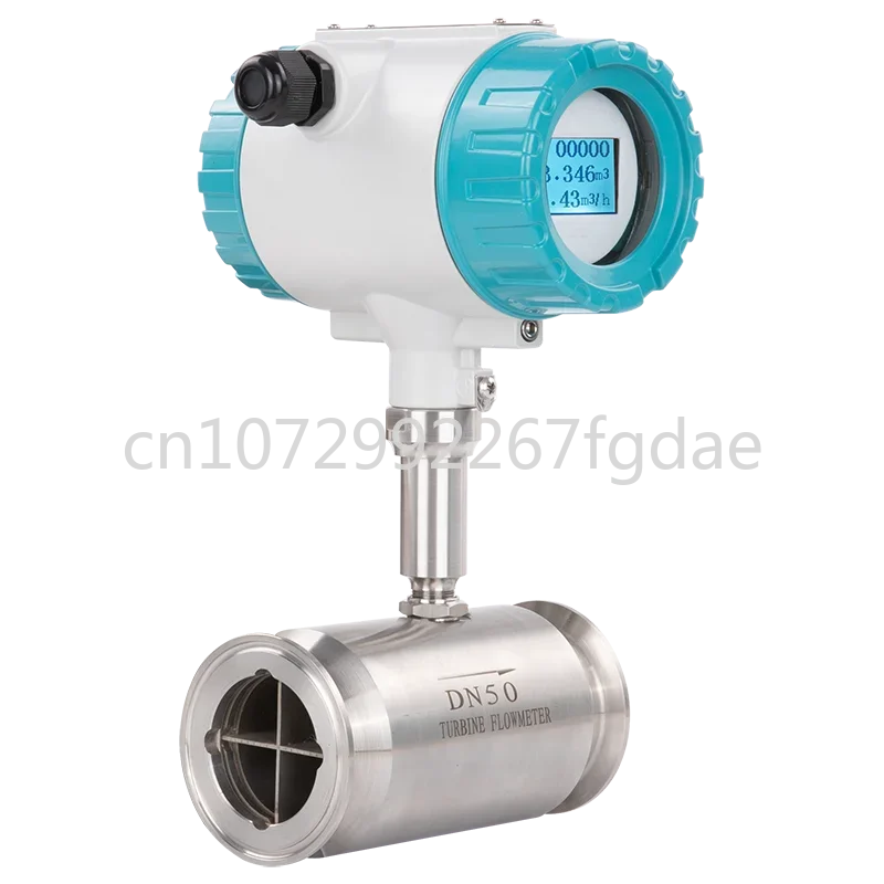 Soybean Oil Flow Turbine Flowmeter Fuel Flow Sensor