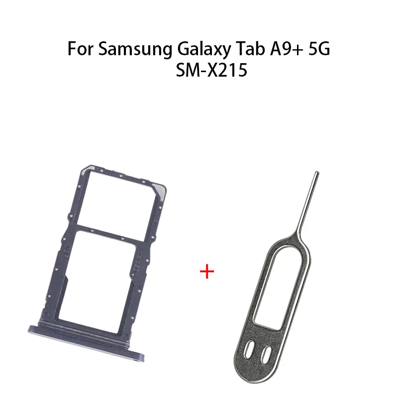 SIM Card Tray + Micro SD Card Tray For Samsung Galaxy Tab A9+ 5G SM-X215