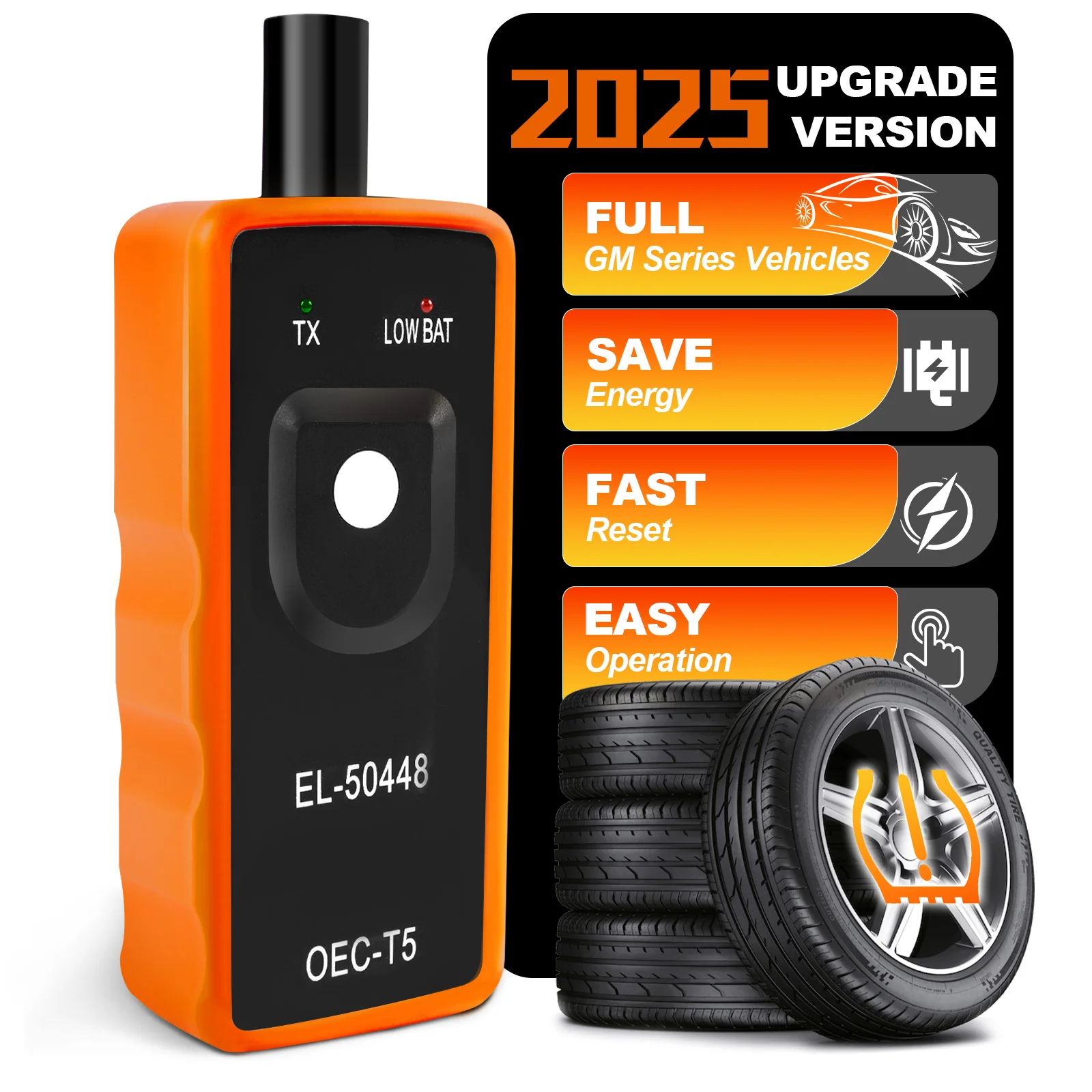 

EL-50448 TPMS Relearn tool Sensor Programming Activation Reset Tools For GM For Silverado For GMC Sierra For Chevrolet Cruze