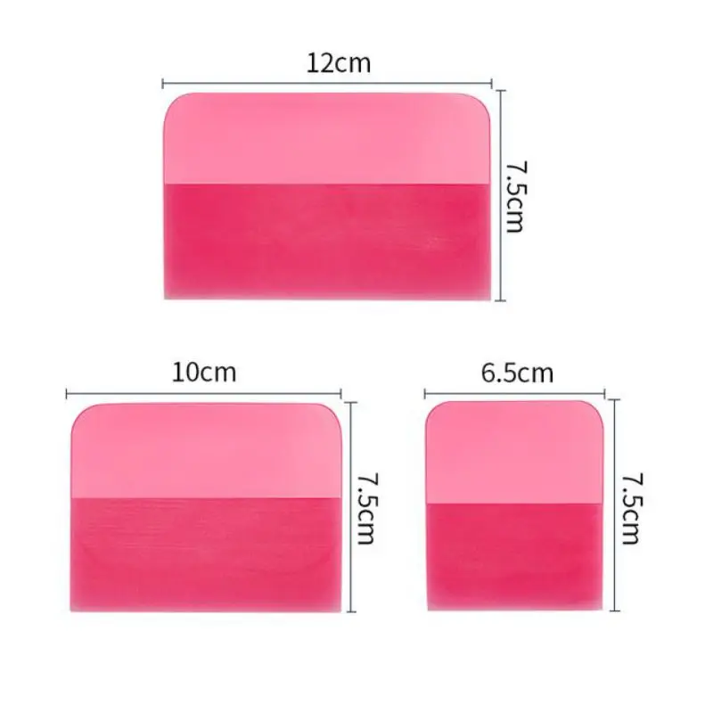 Car Anti-scratch Coating Protective Film Install Tinting Tools Glass Cleaning Window Soft Scraper TPU Wrap Squeegee