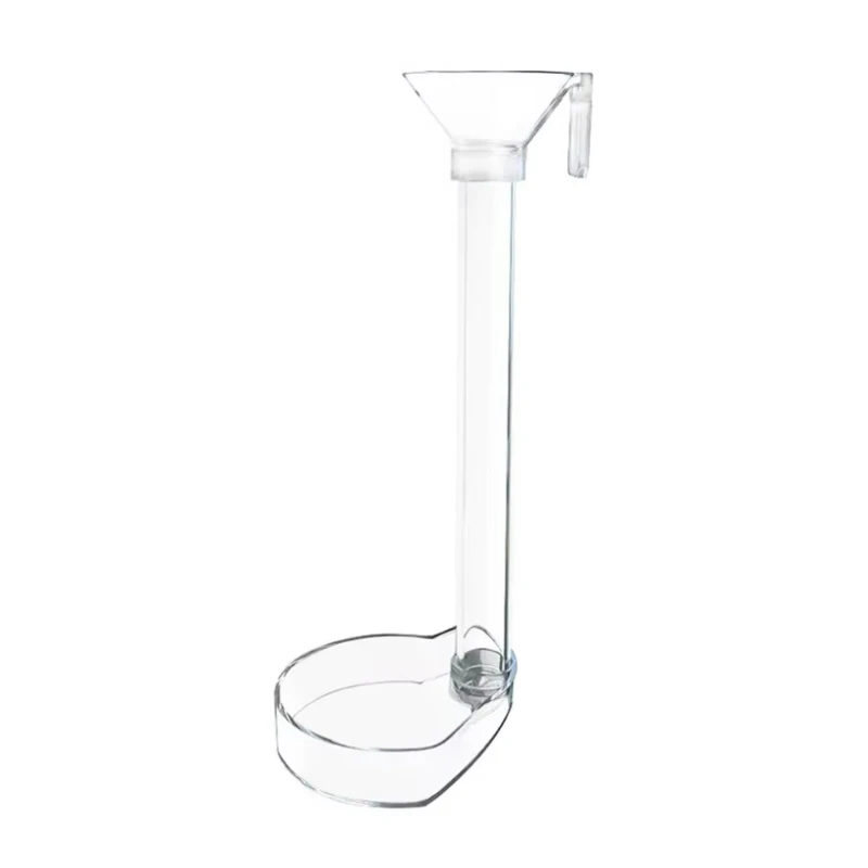 Aquarium Fish Tank Feeder Set Transparent Tube Multifunctional Large Capacity Fish Tank Food Dispenser Shrimp Feeding Tube Dish