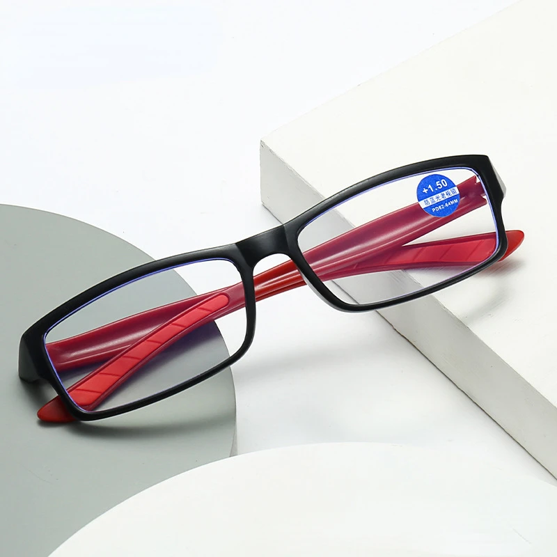 Herren Lesebrille Sports til HD Anti Müdigkeit Presbyopie Brille 4,0 bis