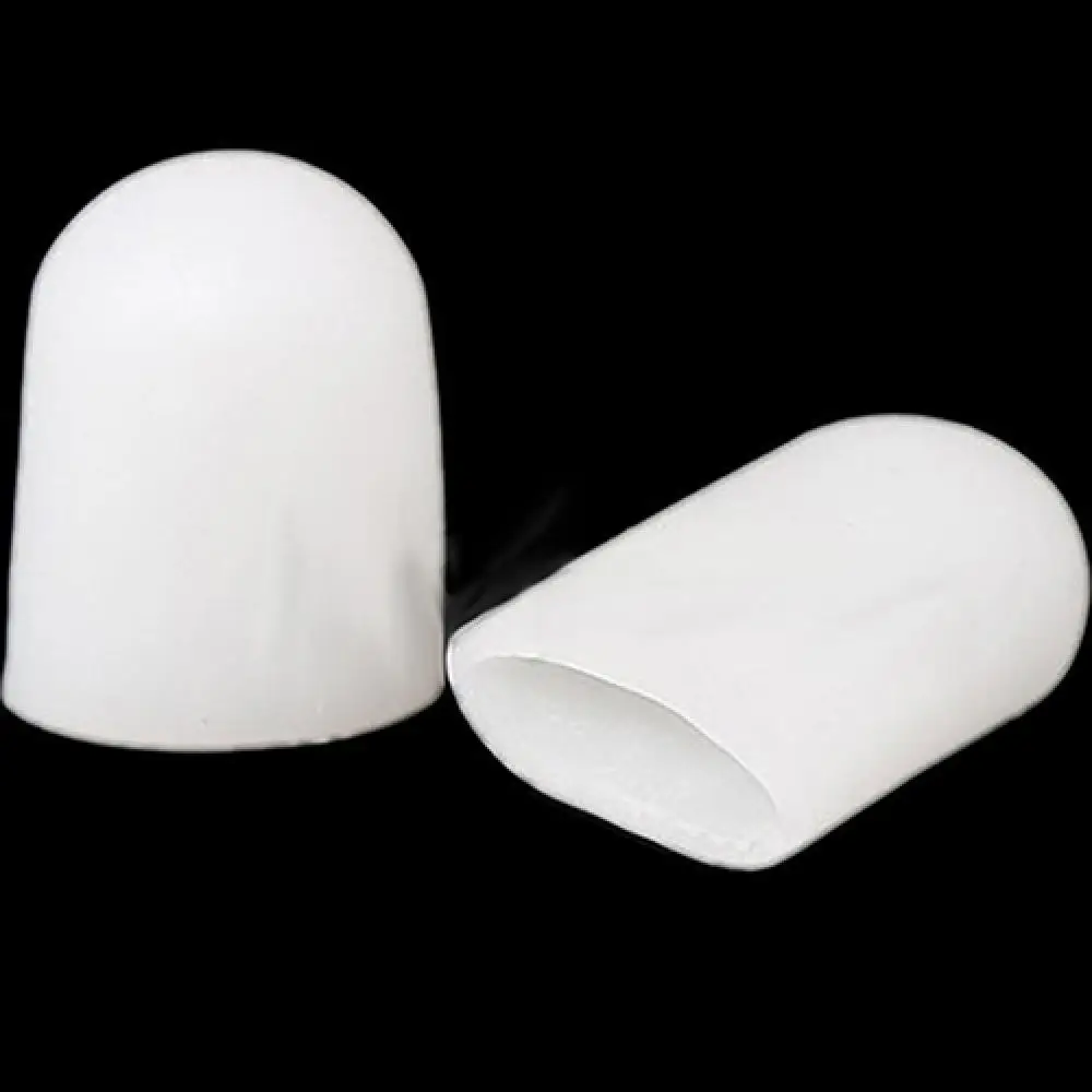 1 Paar Zachte Siliconen Teenkappen Blaren Likdoorns Pijnbestrijding Voetverzorging Caver Cap Siliconen Teen Gel Protector Sleeve Buizen Ingegroeide